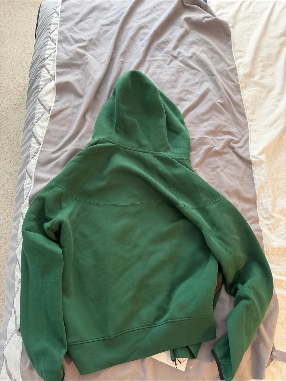 Nike Green Hooded Full-Zip Jacket